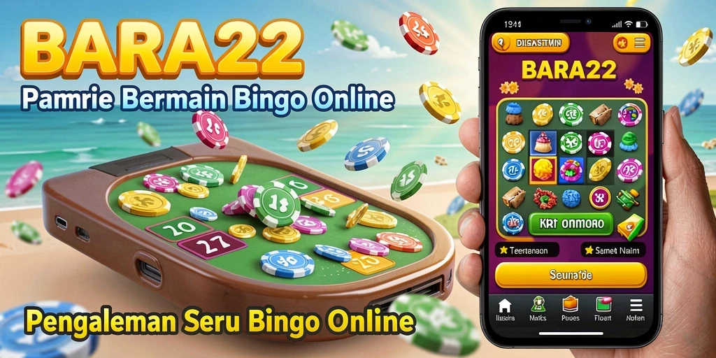 Tampilan gameplay Bingo yang seru dan interaktif.