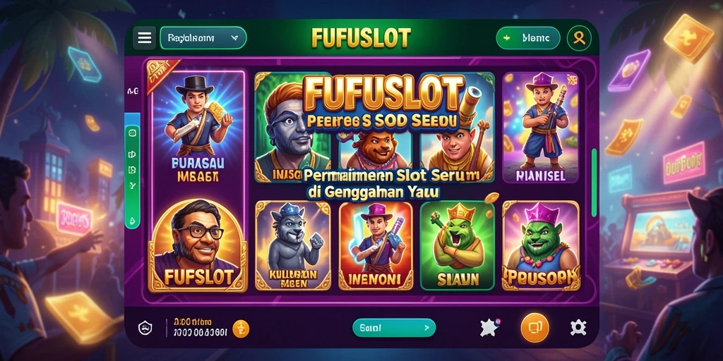 Tampilan menarik saat bermain Slot di FUFUSLOT.