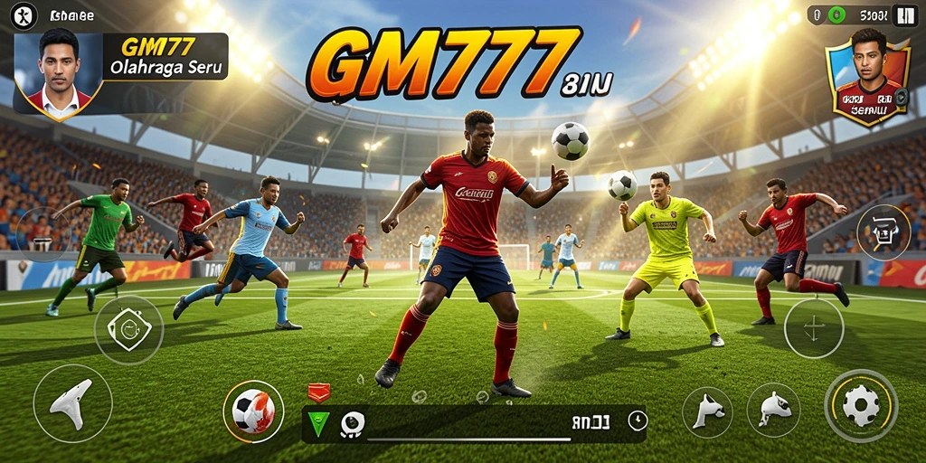 Tampilan menakjubkan dari gameplay olahraga GM777 yang mendebarkan.