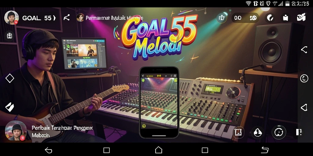 Tampilan gameplay GOAL55 yang seru dan interaktif.