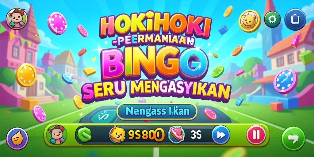Tampilan gameplay HOKIHOKI yang seru dan mengasyikkan.