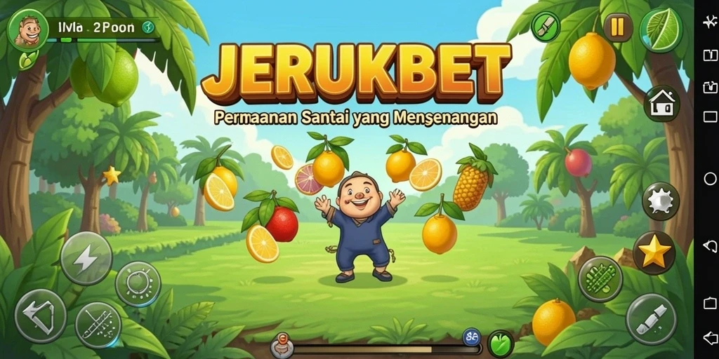 Tangkapan layar utama JERUKBET menampilkan gameplay seru dan menarik.