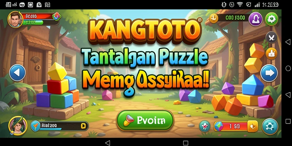 Tangkapan layar KANGTOTO menunjukkan suasana permainan Puzzle yang seru.