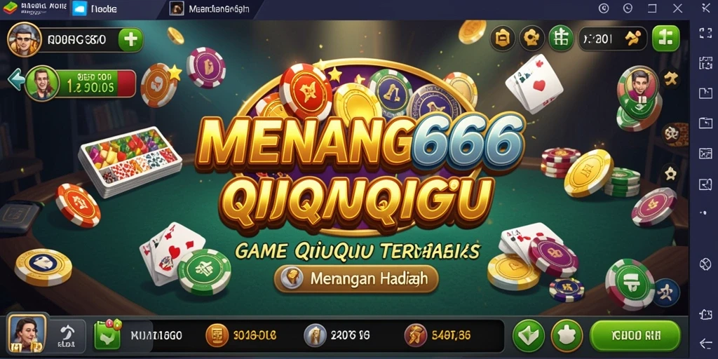 Gameplay seru dan menarik dari MENANG666 QiuQiu.
