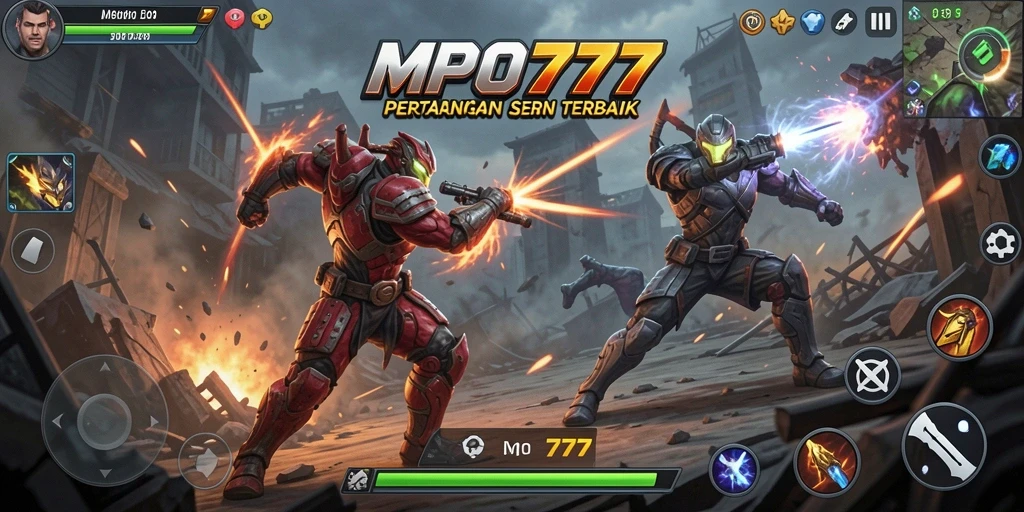 Tampilan seru gameplay MPO777 penuh aksi menegangkan.