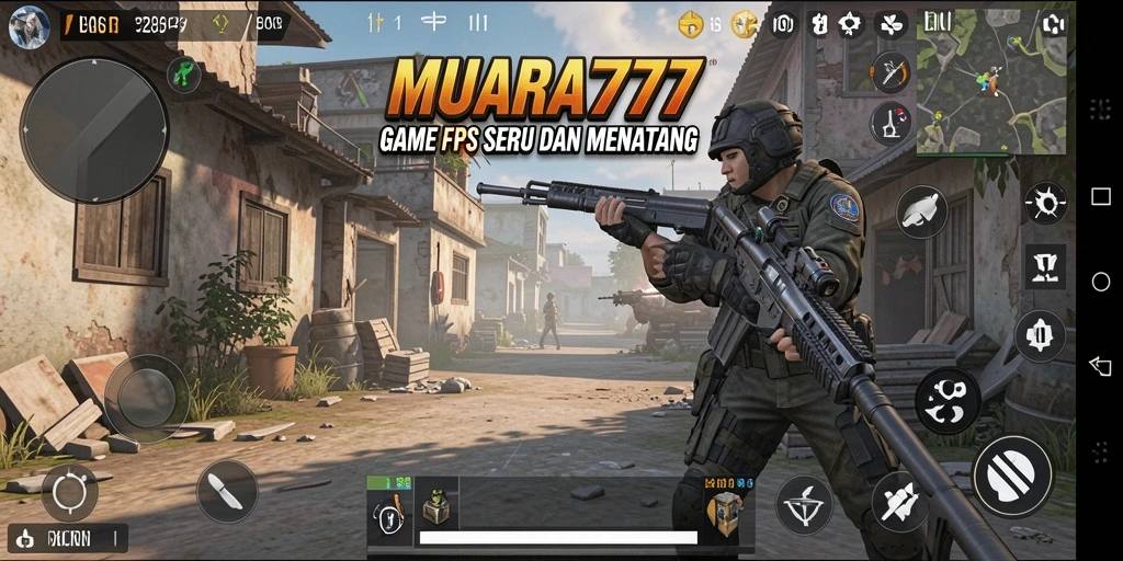 Screenshot menampilkan aksi seru di gameplay MUARA777.