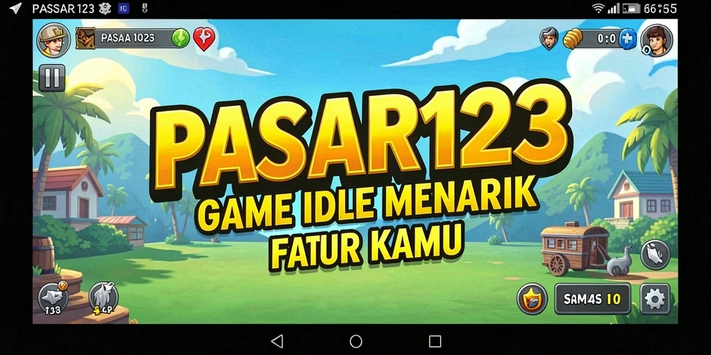 Tampilan gameplay PASAR123 yang seru dan menarik.