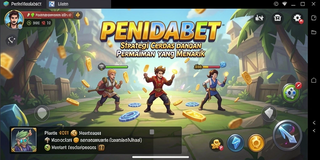 Tampilan gameplay PENIDABET yang seru dan strategis.