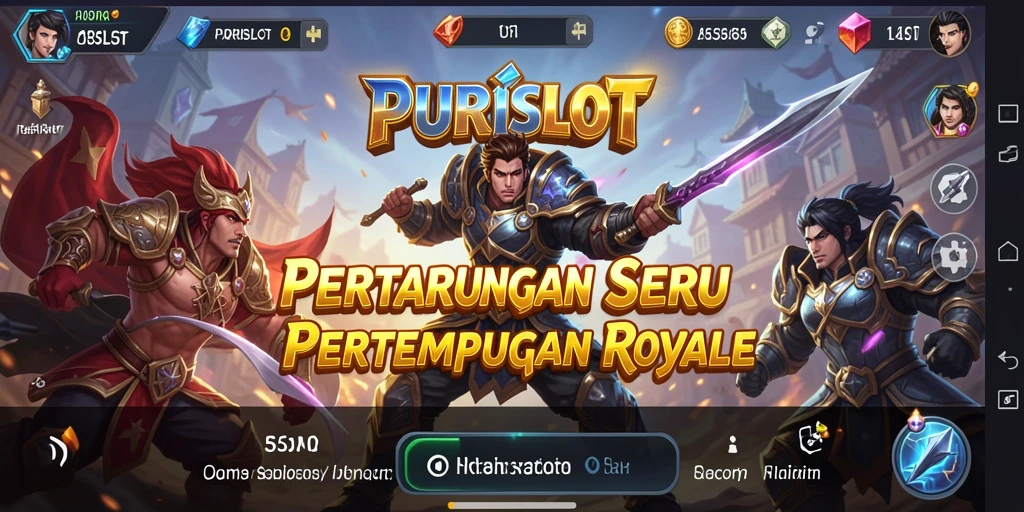 Menampilkan gameplay menegangkan di medan perang PURISLOT.