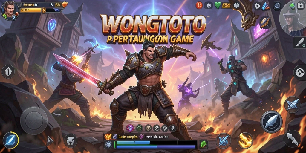 Tampilan gameplay WONGTOTO yang mendebarkan dan penuh aksi pertarungan.