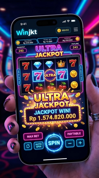 Screenshot saat proses download aplikasi di winjkt.